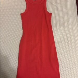 Pink cotton on dress